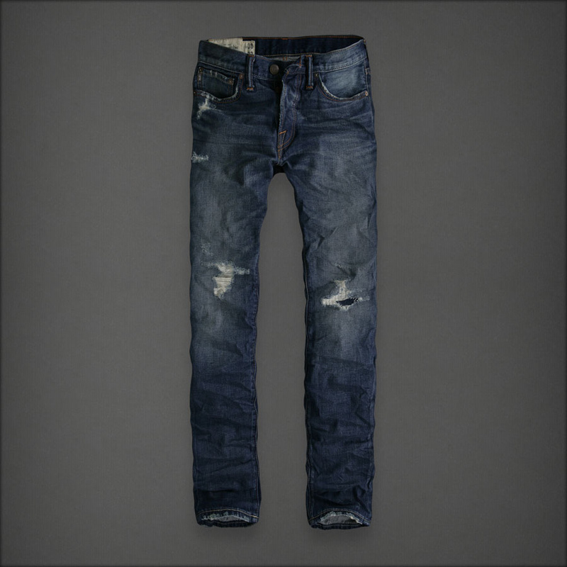 Abercrombie Fitch Hombres Heterosexual Pantalón vaquero AF7596